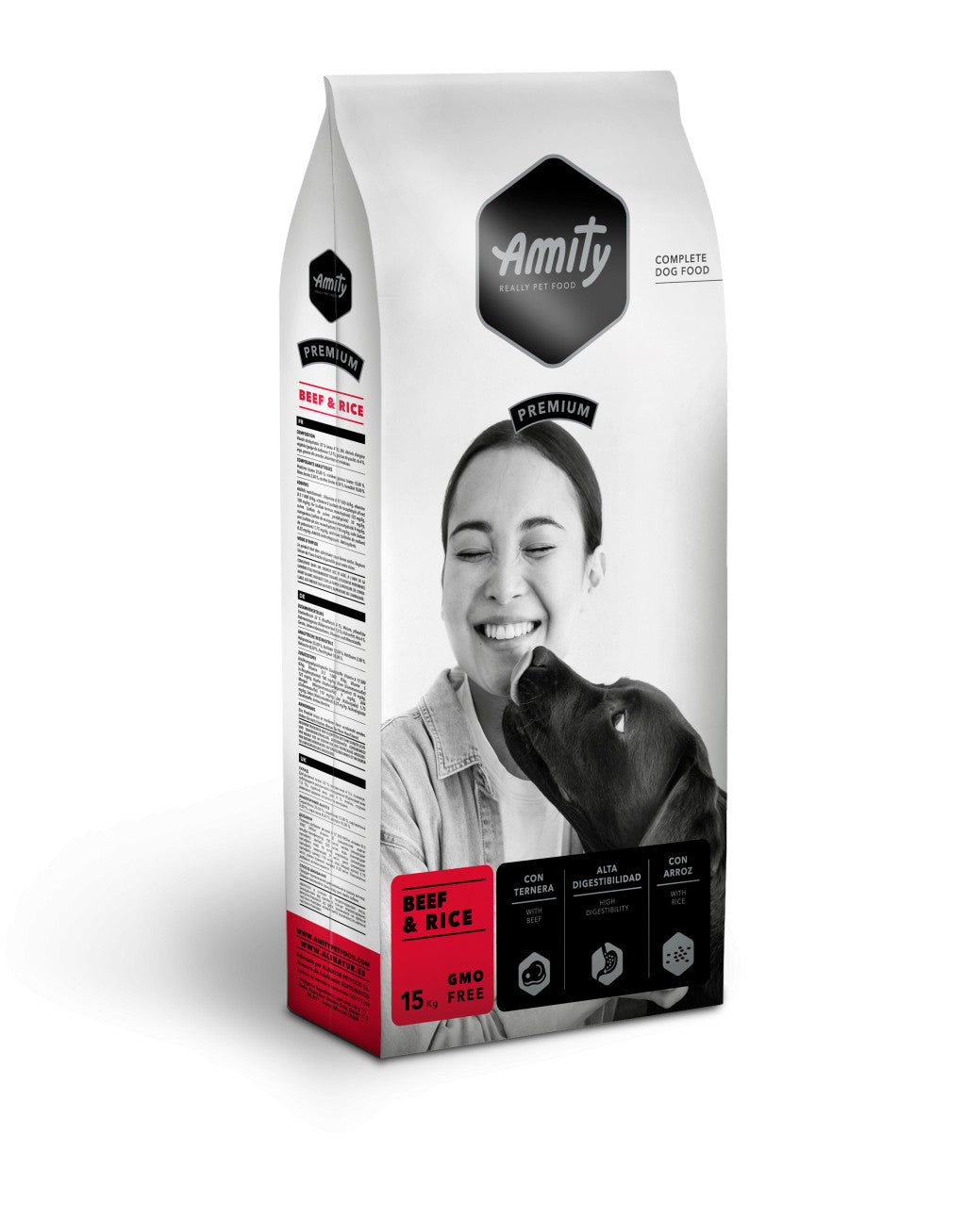 Amity Premium Beef-Rice 15 kg kutyatáp