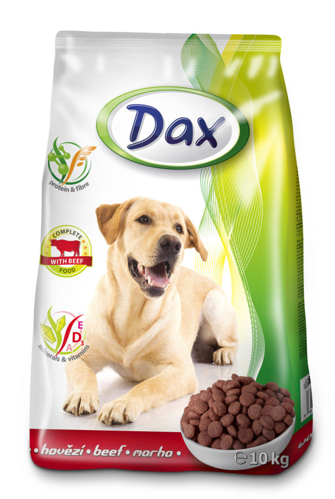 Dax Száraz Kutyatáp MARHA 10 kg