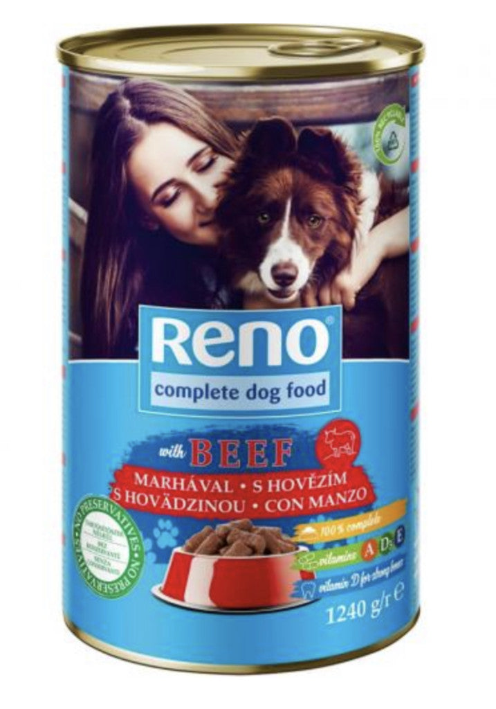 Reno marha 1240 g kutya konzerv