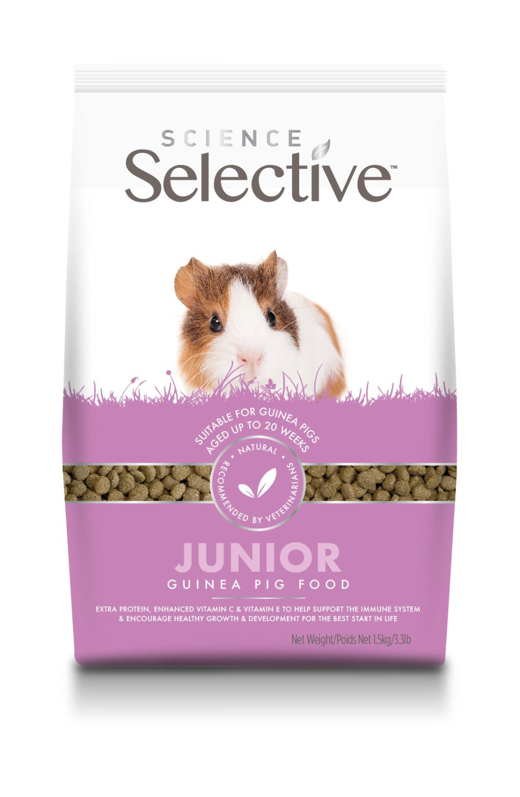 Science Selective Junior Guined Pig Food Tengerimalactáp 1,5 kg