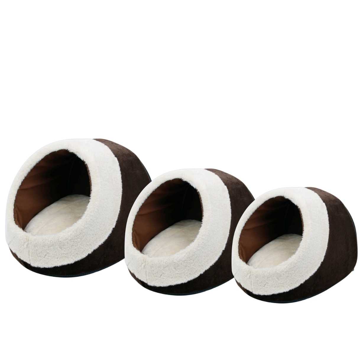 3részes kutyafészek(barna)