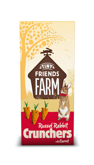 Tiny Friends Farm Russel Rabbit Crunchers Sárgarépa 120 g