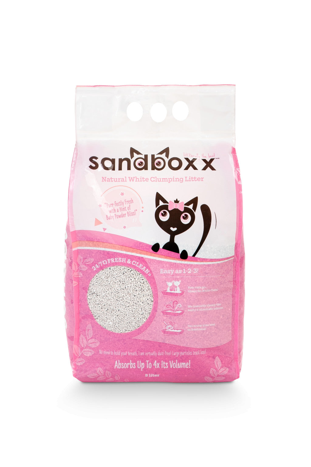 Sandboxx ultra prémium macskaalom púder illatú 5 l