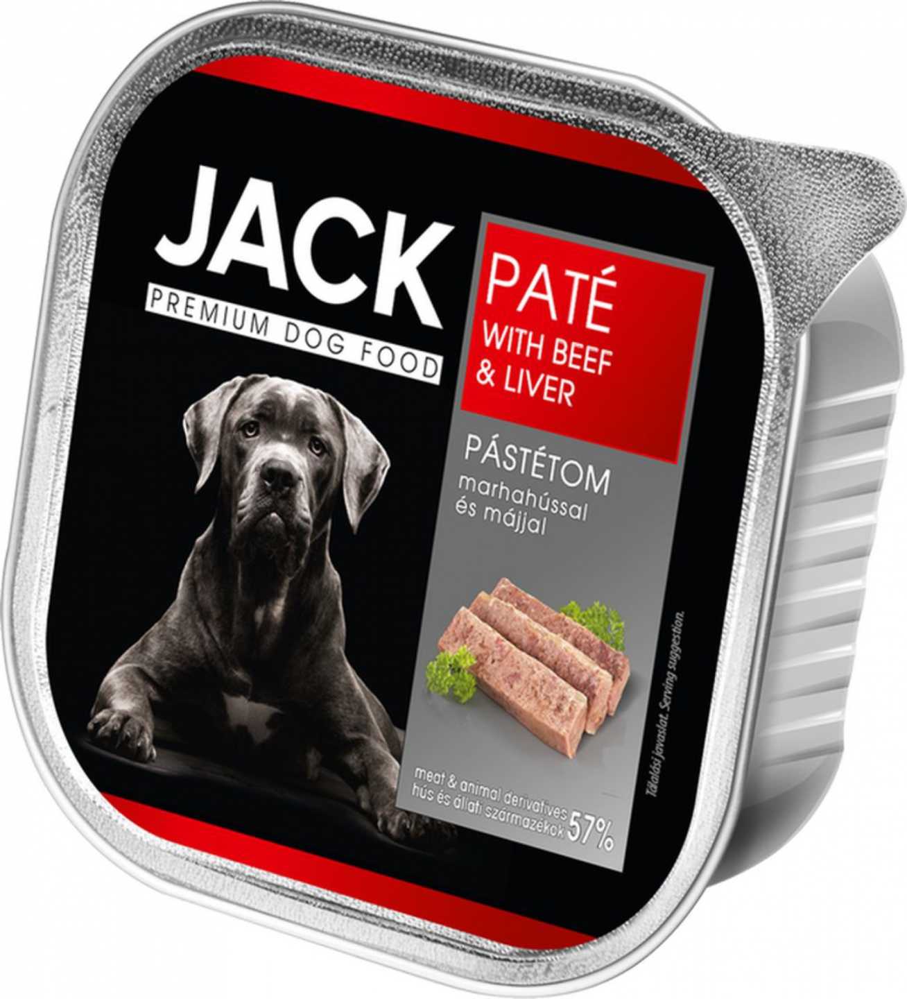 Jack marha pástétom májjal 150g