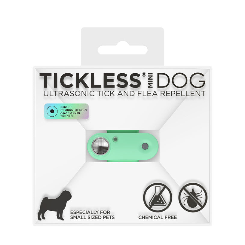 TICKLESS MINI DOG Menta zöld ultrahangos kullancsriasztó