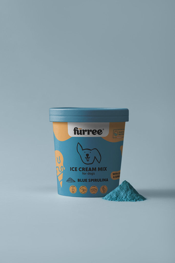 Fürree Természetes Fagyipor Kutyáknak Kék Spirulina 60 g