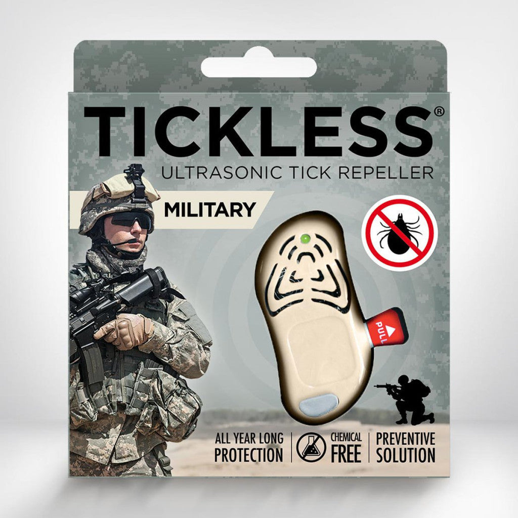 TICKLESS MILITARY Bézs ultrahangos kullancsriasztó