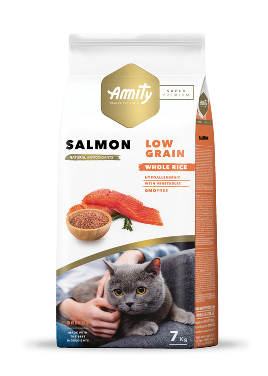 Amity Hypoallergen Cat Adult Salmon 7 kg macskatáp