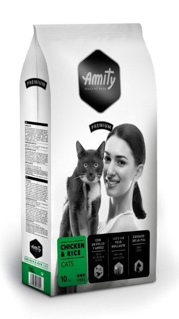 Amity Premium Cats Chicken-Rice 10 kg macskatáp