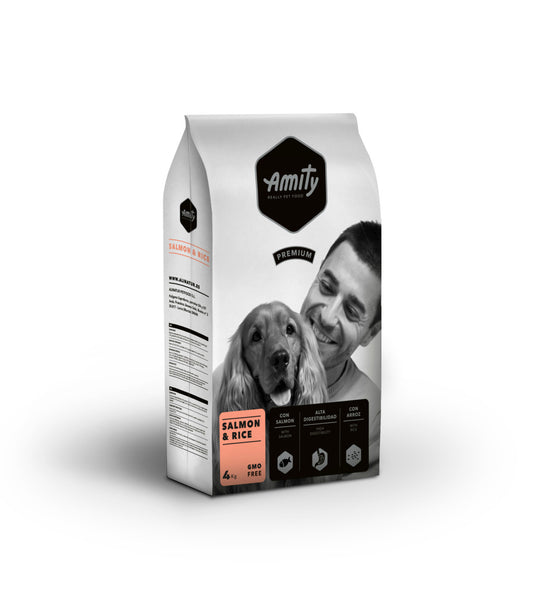 Amity Premium Salmon-Rice 4 kg kutyatáp
