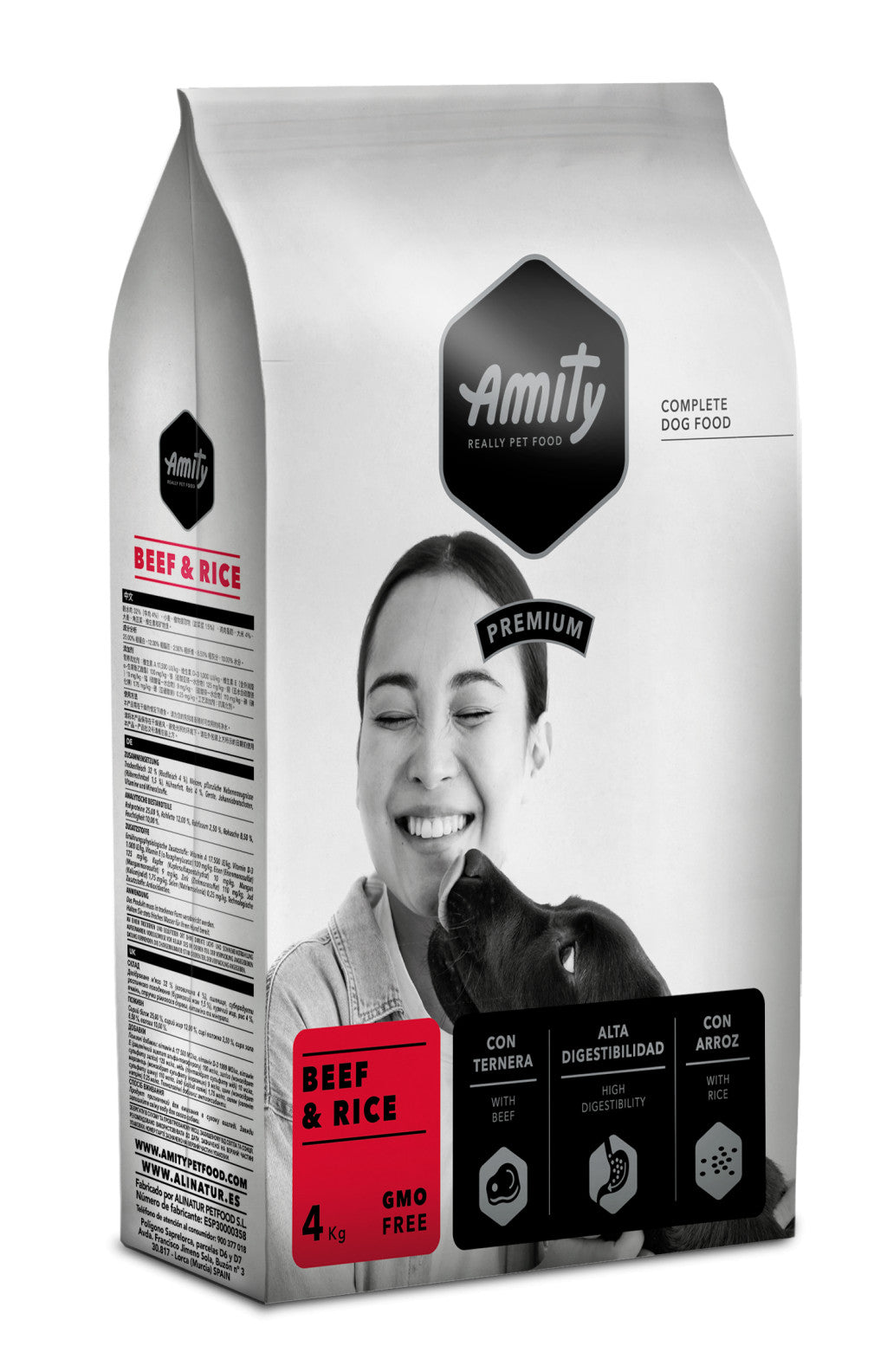 Amity Premium Beef-Rice 4 kg kutyatáp
