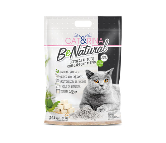 CAT+RINA tofu macskaalom aktív szénnel 5,5 l