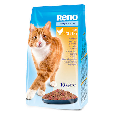 Reno szárnyas 10 kg macskatáp