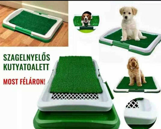 szagelnyelős kutya toalett