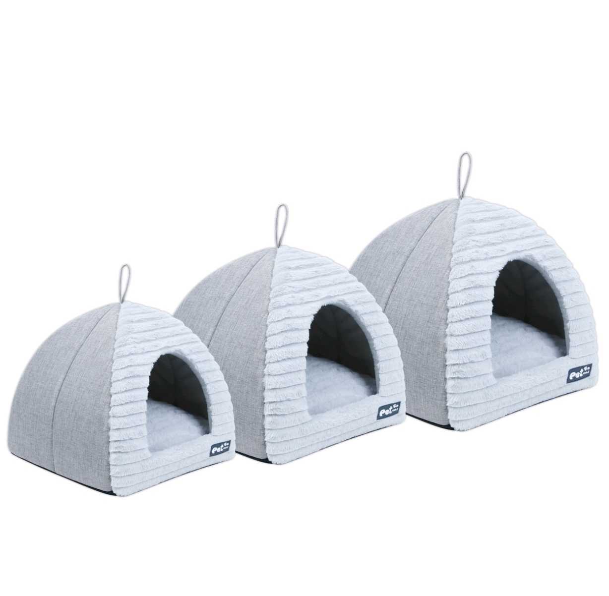 3részes kutyafészek(szürke)