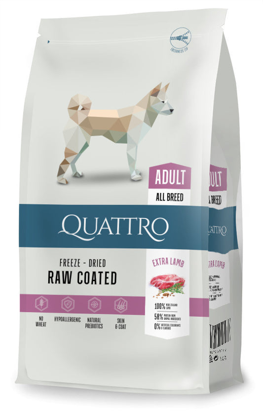 QUATTRO Super Premium ADULT LAMB kutyatáp 12kg