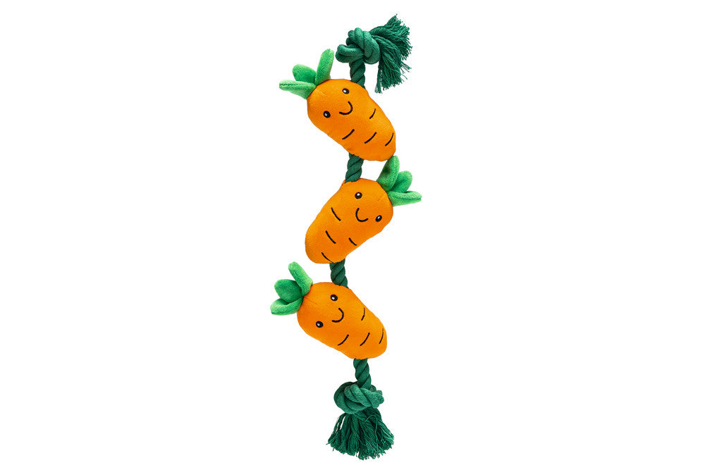 BZ kutyajáték köteles répa 38 cm
