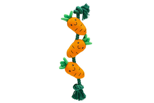 BZ kutyajáték köteles répa 38 cm
