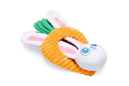 BZ kutyajáték plüss nyuszi répával 32 cm