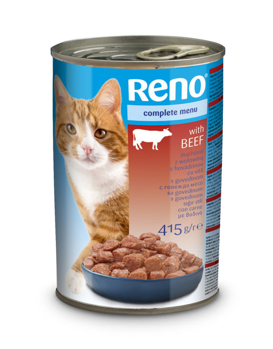 Reno marha 415 g macska konzerv