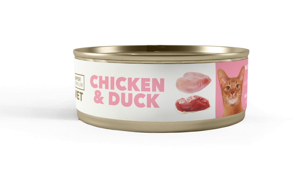 Amity Hypoallergen Chicken-Salmon Macska Konzerv 95 g