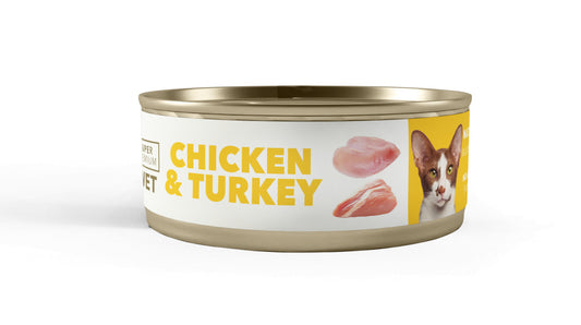 Amity Hypoallergen Chicken-Turkey Macska Konzerv 95 g