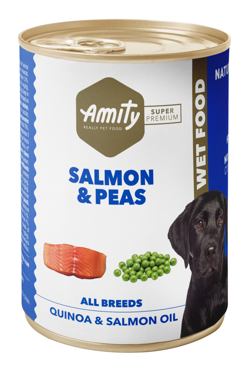 Amity Hypoallergen Salmon-Peas Kutya Konzerv 400 g
