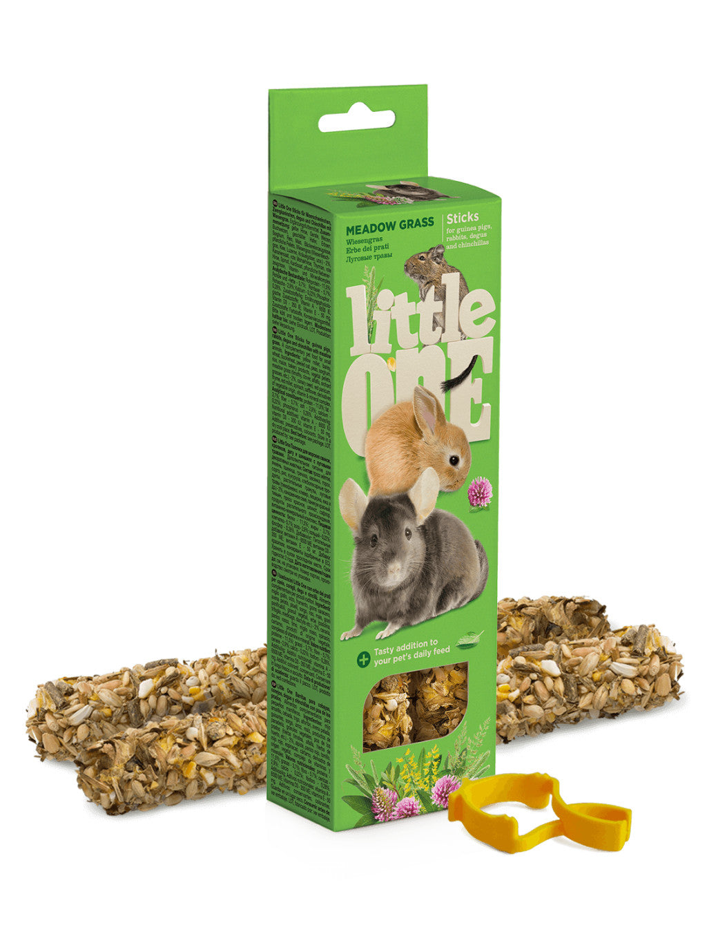 Little One dupla rúd tengerimalacnak nyúlnak és csincsillának rétifűvel 2x55 g