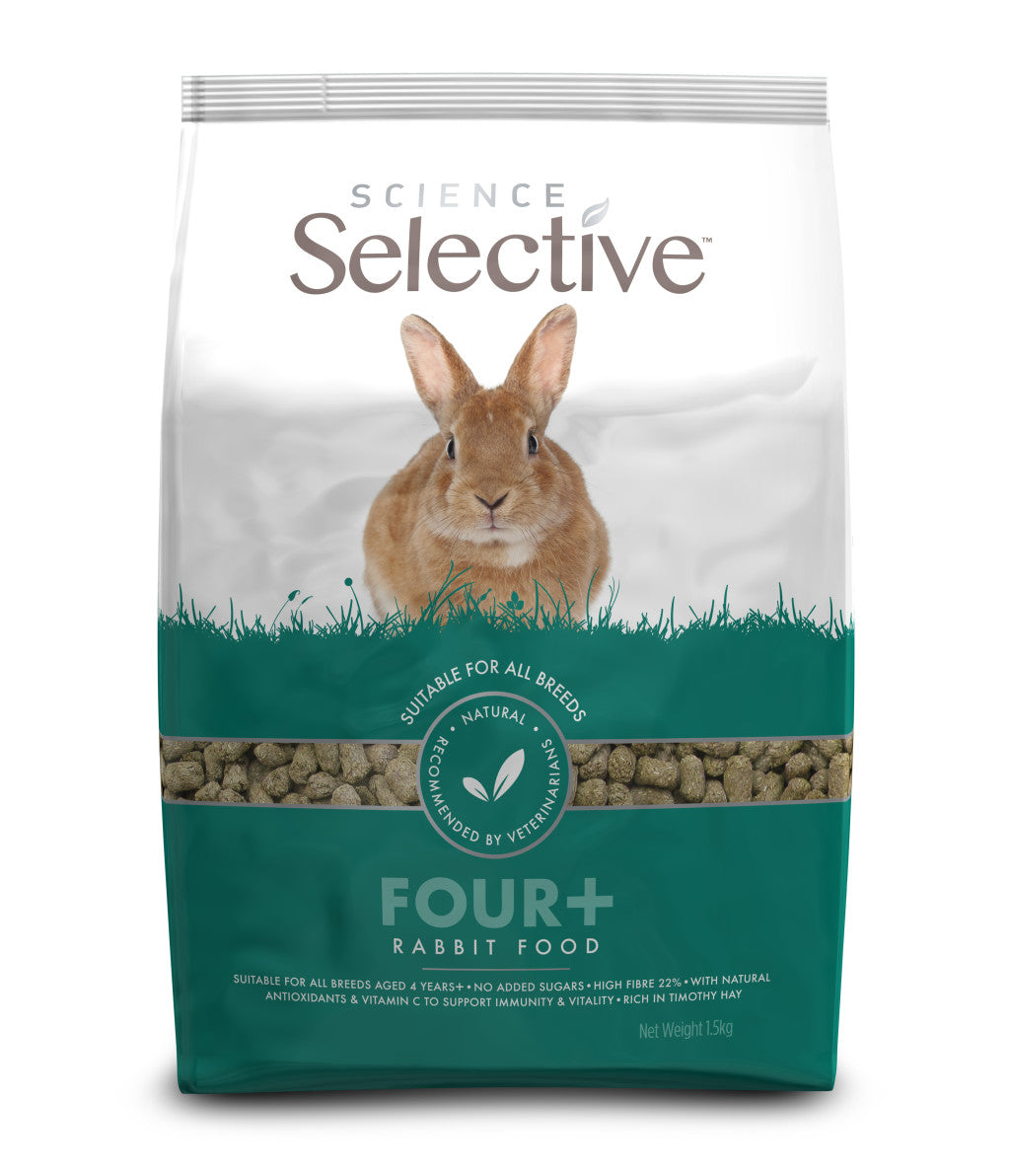 Science Selective 4+ Rabbit Food Nyúltáp 1,5 kg