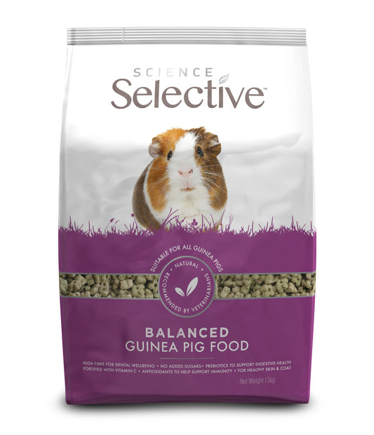 Science Selective Balanced Guinea Pig Food Tengerimalactáp 1,5 kg