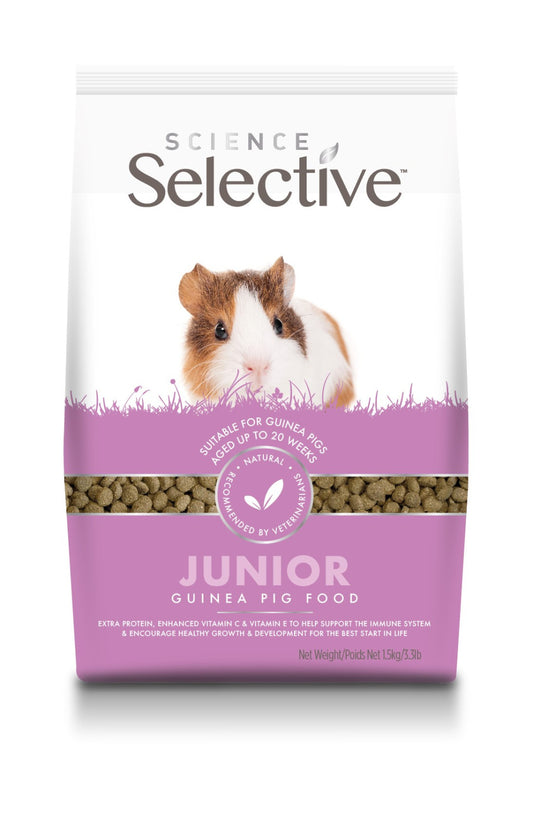 Science Selective Junior Guined Pig Food Tengerimalactáp 1,5 kg
