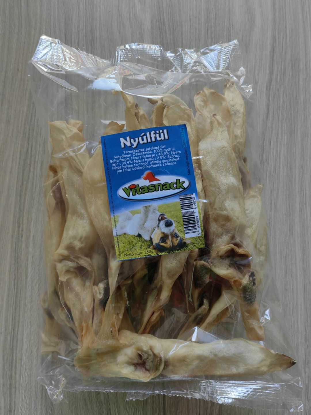 Szárított nyúlfül