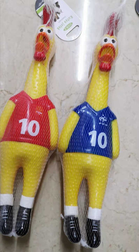 kutya játék(csirke pulcsiban)