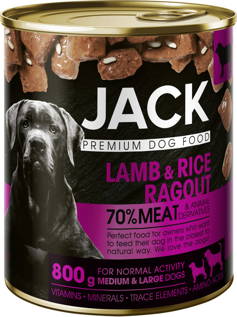 Jack kutya konzerv ragu marha-répa 800g