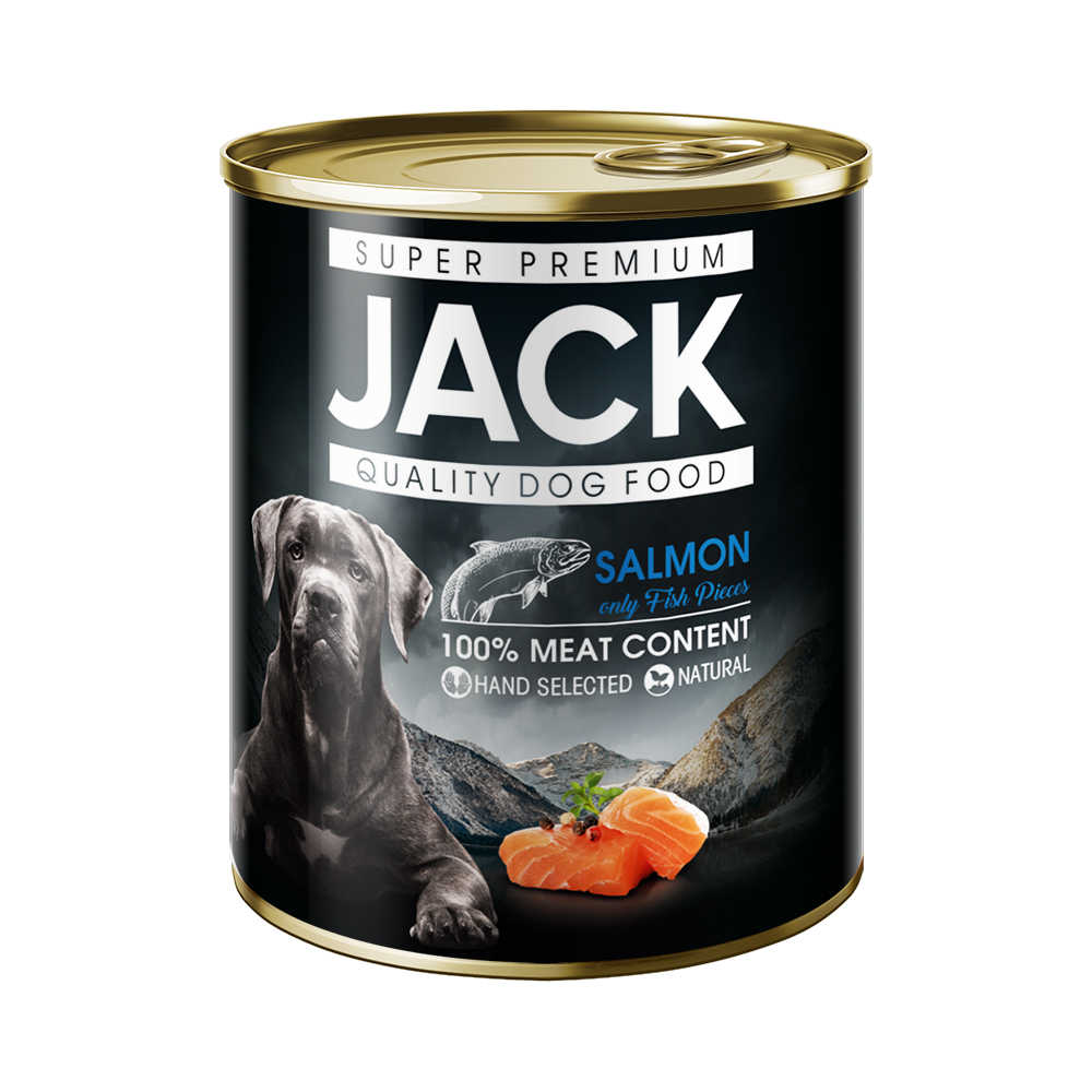 Jack konzerv lazac 800g 100%hús