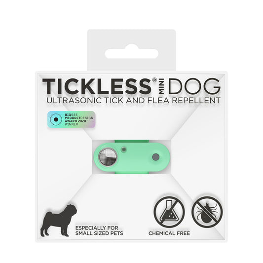 TICKLESS MINI DOG Menta zöld ultrahangos kullancsriasztó