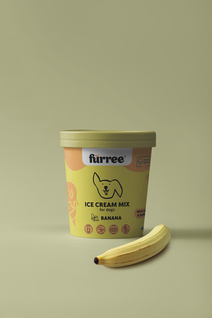 Fürree Természetes Fagyipor Kutyáknak Banán 60 g