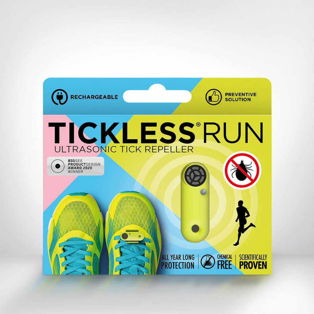 TICKLESS RUN Neon Sárga ultrahangos kullancsriasztó