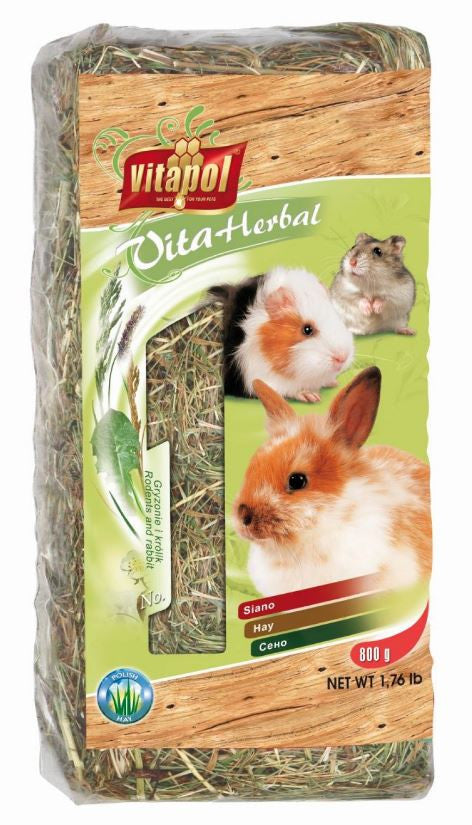 Vitapol L Széna Gyógynövényes 800 g