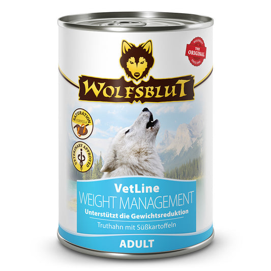Wolfsblut VetLine Weight Management Pulykahús Konzerv nedves kutyatáp 395 g