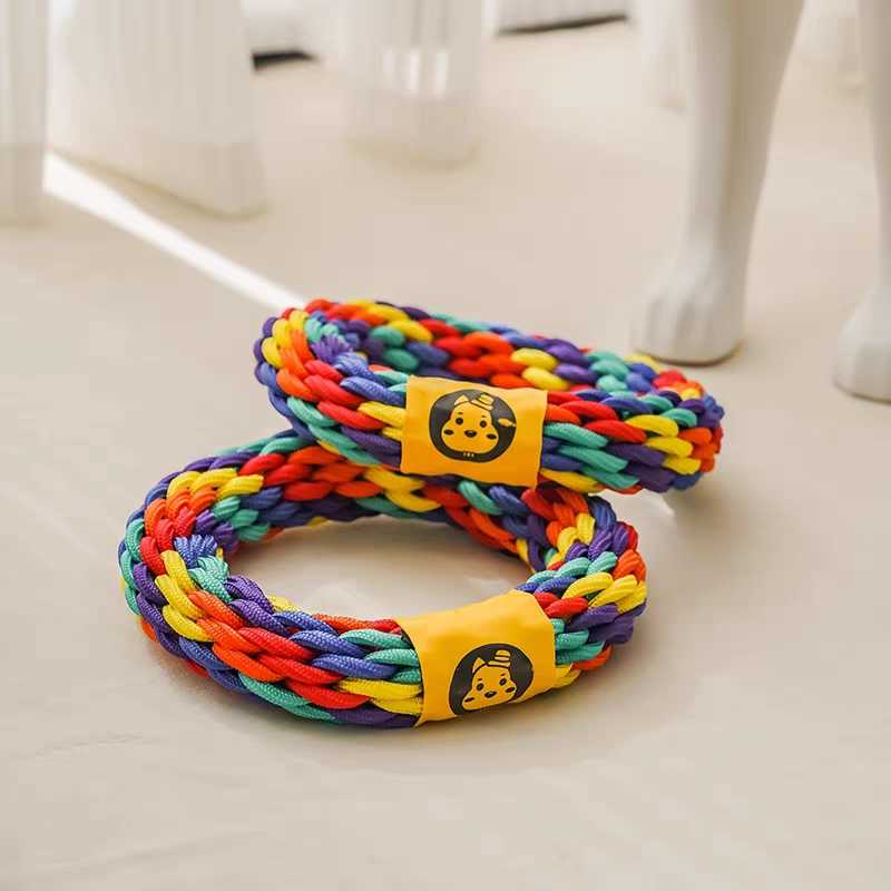 kötélkarika kutya játék 14.5cm