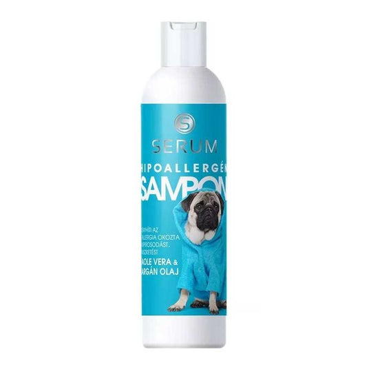 Serum hypoallergén kutya sampon 250ml aloe vera