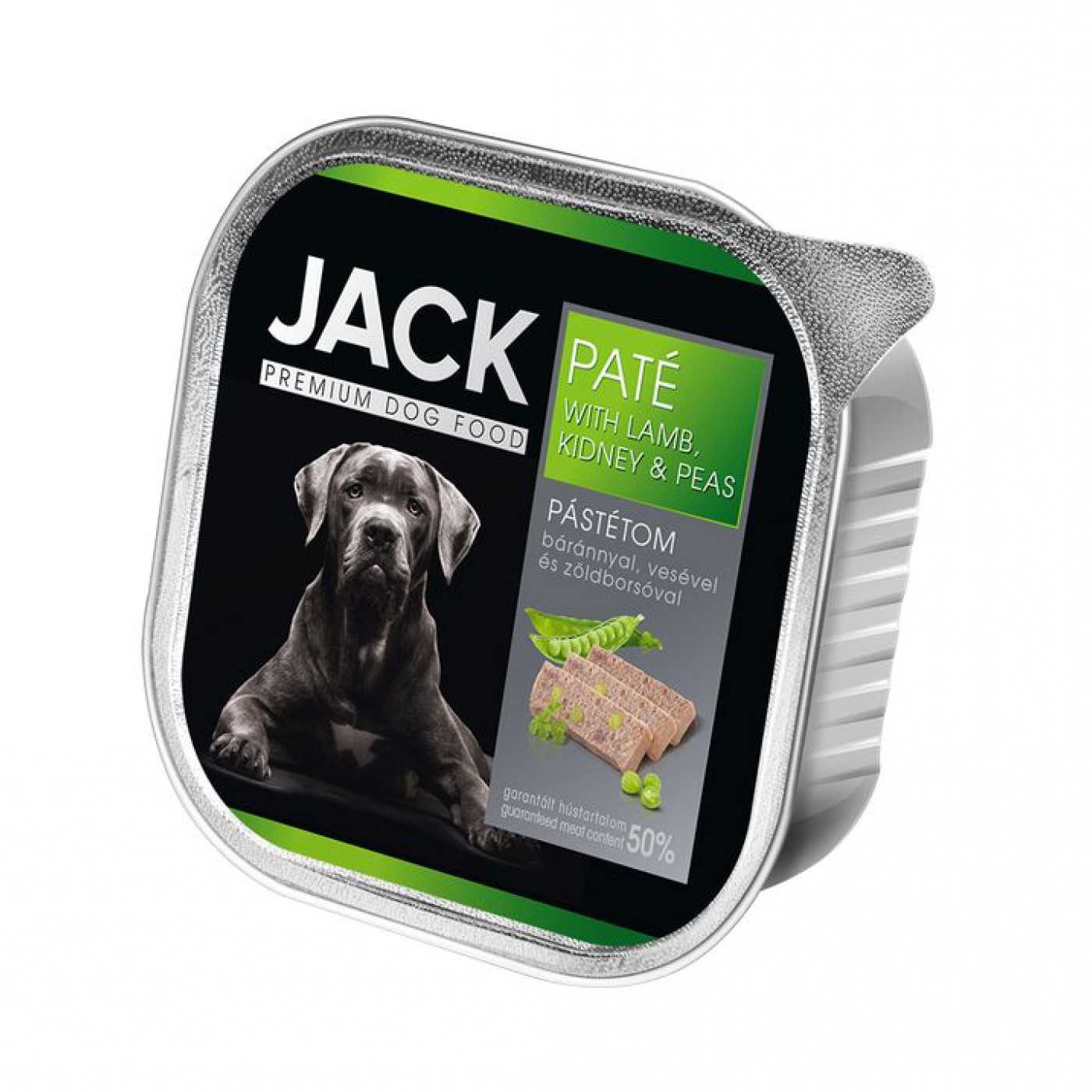 Jack bárány, vese & borsó pástétom 150g