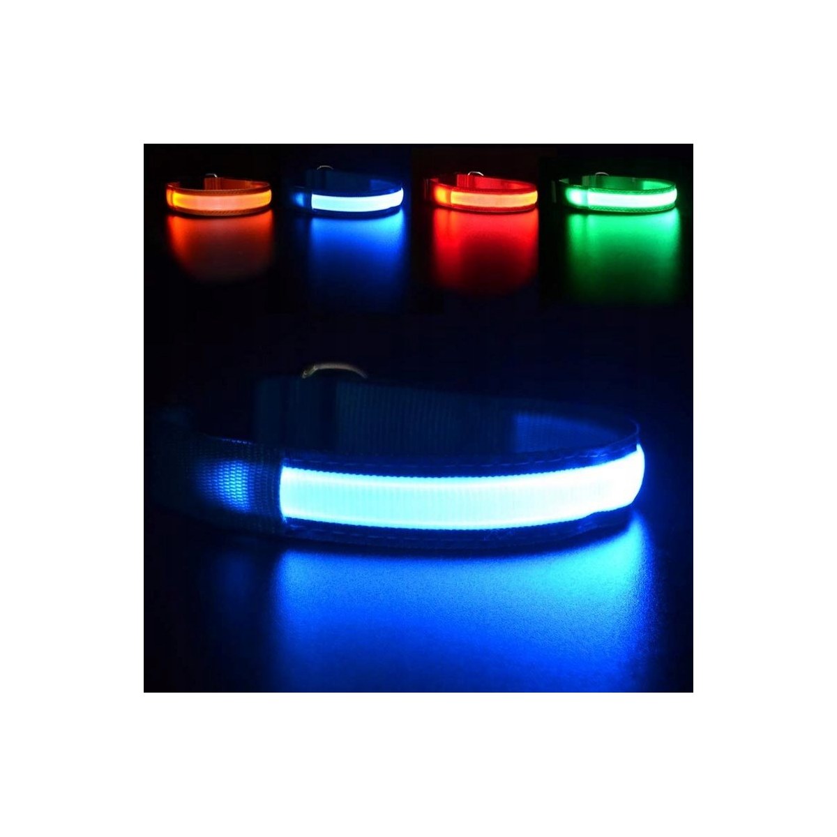 LED világító biztonsági nyakörv